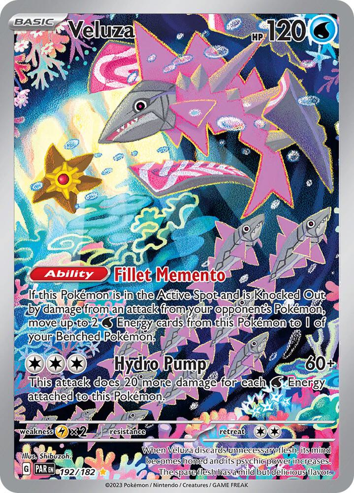 Veluza 192/182 (SV04: Paradox Rift) - Holofoil