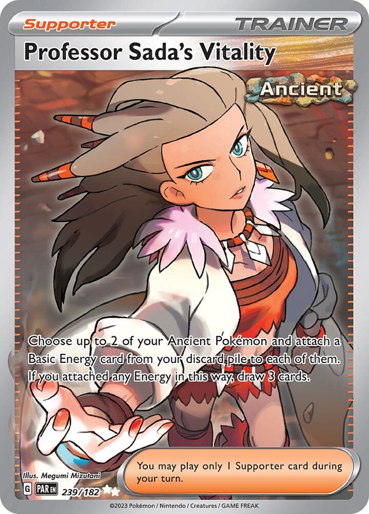 Professor Sada's Vitality 239/182 (SV04: Paradox Rift) - Holofoil