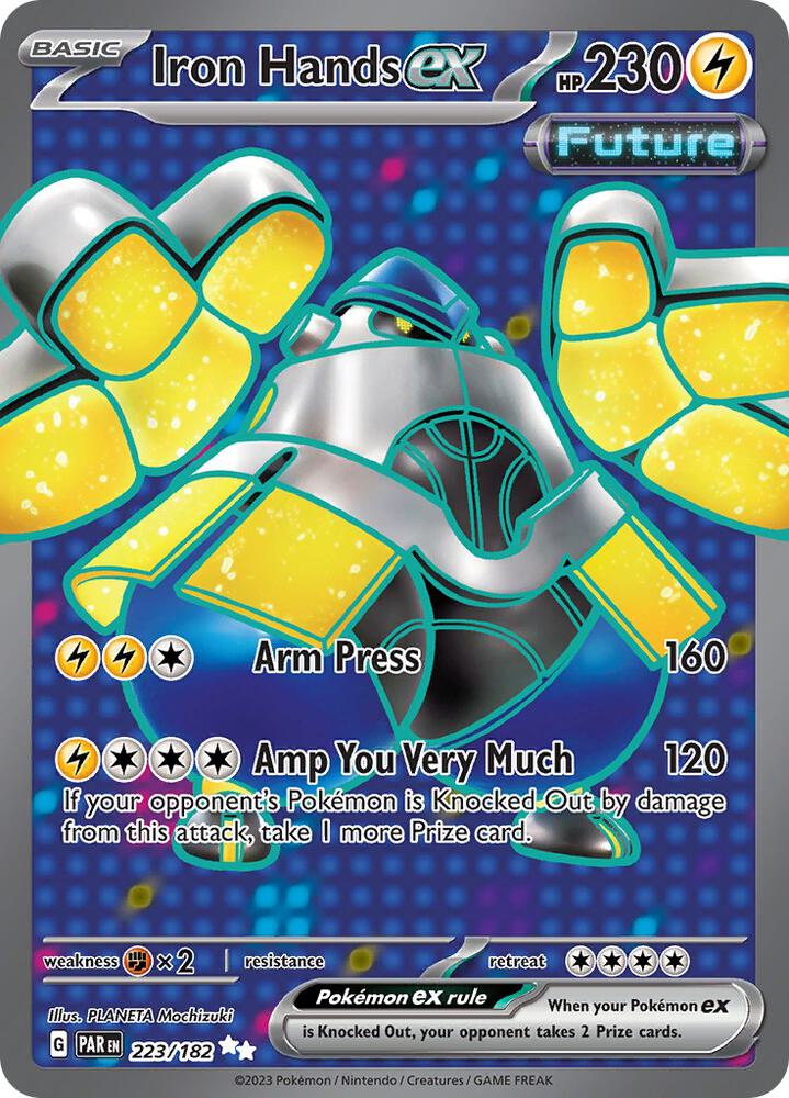 Iron Hands ex 223/182 (SV04: Paradox Rift) - Holofoil