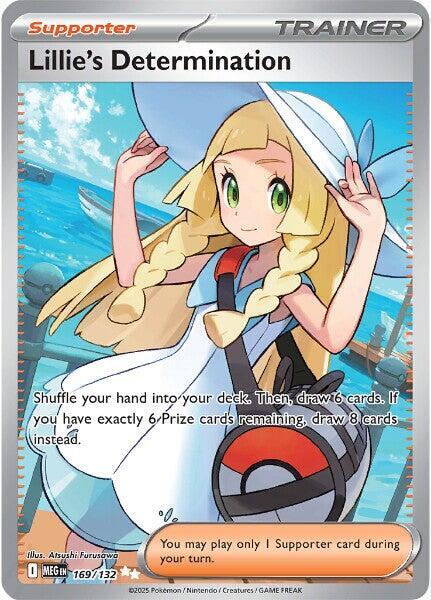 Lillie's Determination 169/132 (ME01: Mega Evolution) - Holofoil