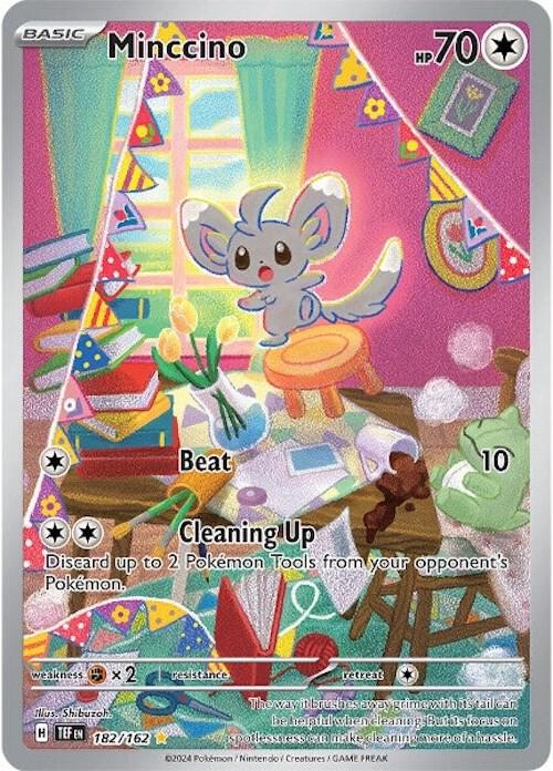 Minccino 182/162 (SV05: Temporal Forces) - Holofoil
