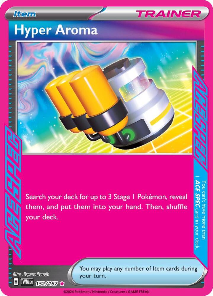 Hyper Aroma 152/167 (SV06: Twilight Masquerade) - Holofoil