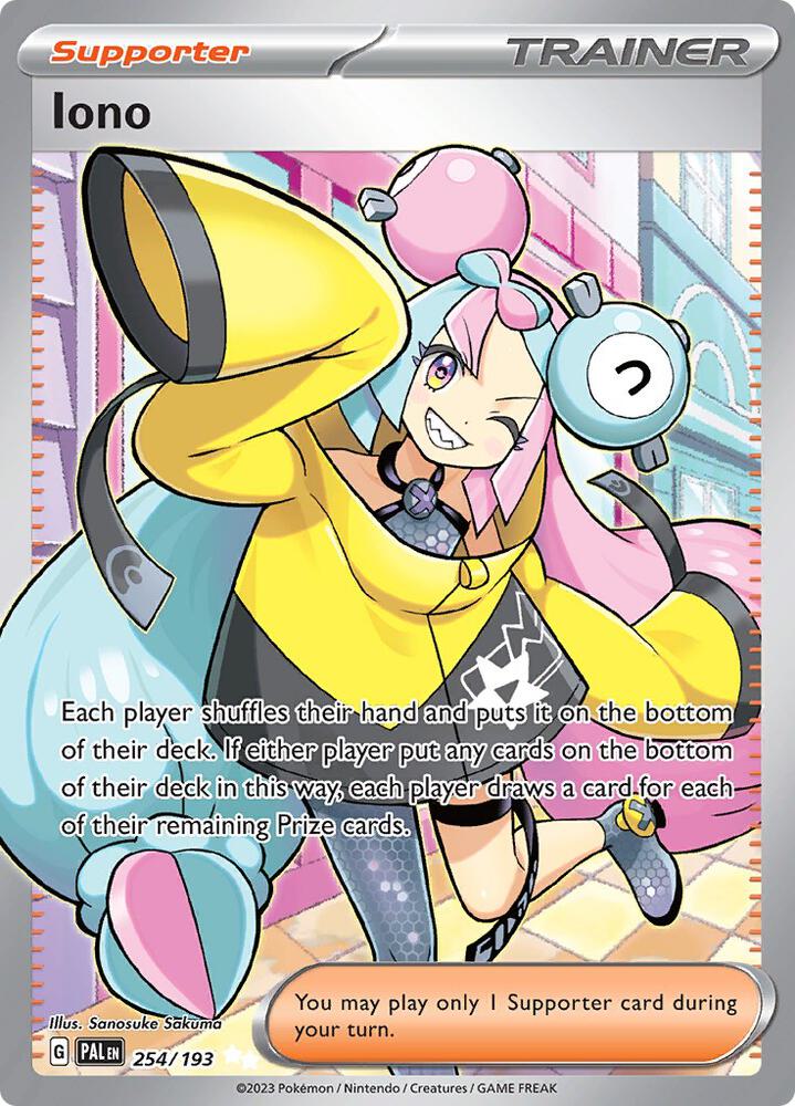 Iono 254/193 (SV02: Paldea Evolved) - Holofoil