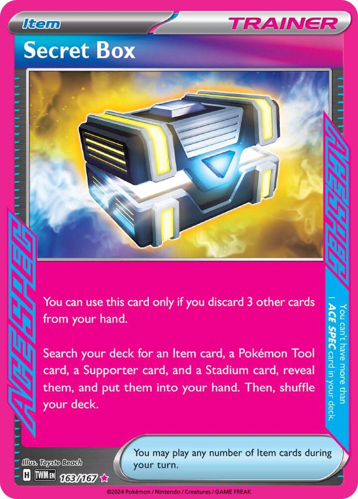 Secret Box 163/167 (SV06: Twilight Masquerade) - Holofoil