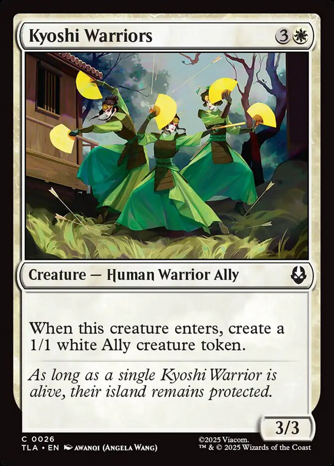 Kyoshi Warriors 26/286 (Avatar: The Last Airbender)