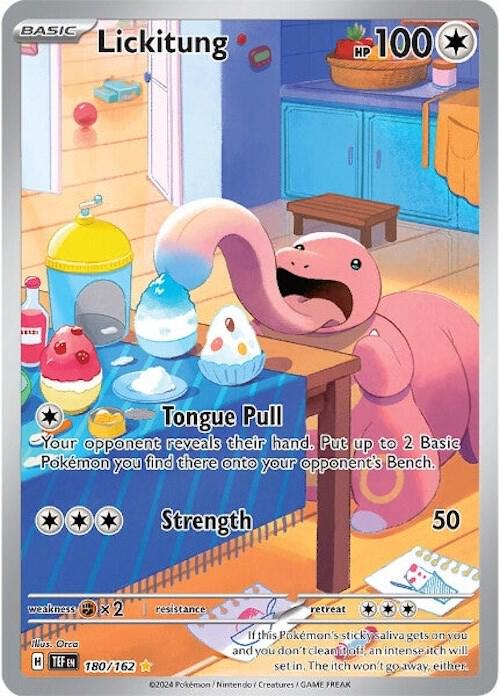 Lickitung 180/162 (SV05: Temporal Forces) - Holofoil