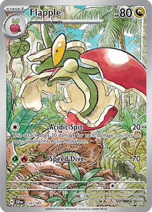Flapple 210/191 (SV08: Surging Sparks) - Holofoil