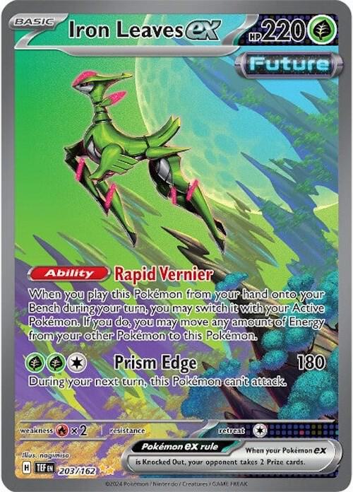 Iron Leaves ex 203/162 (SV05: Temporal Forces) - Holofoil