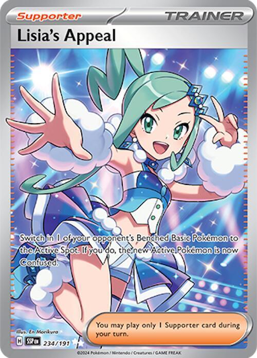 Lisia's Appeal 234/191 (SV08: Surging Sparks) - Holofoil