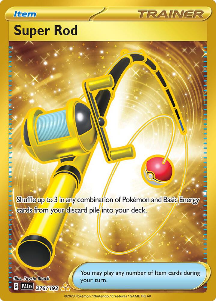 Super Rod 276/193 (SV02: Paldea Evolved) - Holofoil