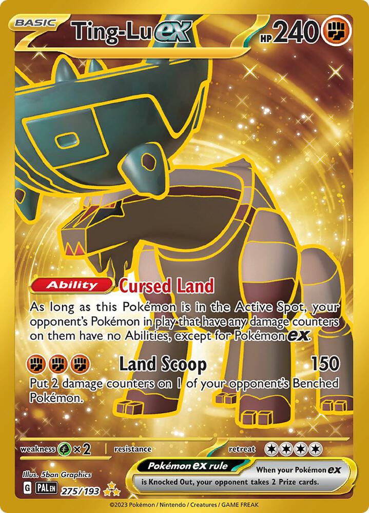 Ting Lu ex 275/193 (SV02: Paldea Evolved) - Holofoil