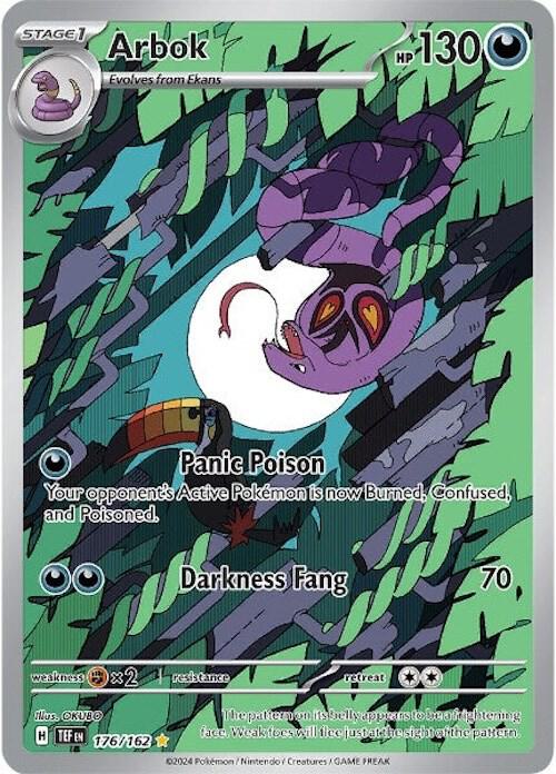 Arbok 176/162 (SV05: Temporal Forces) - Holofoil