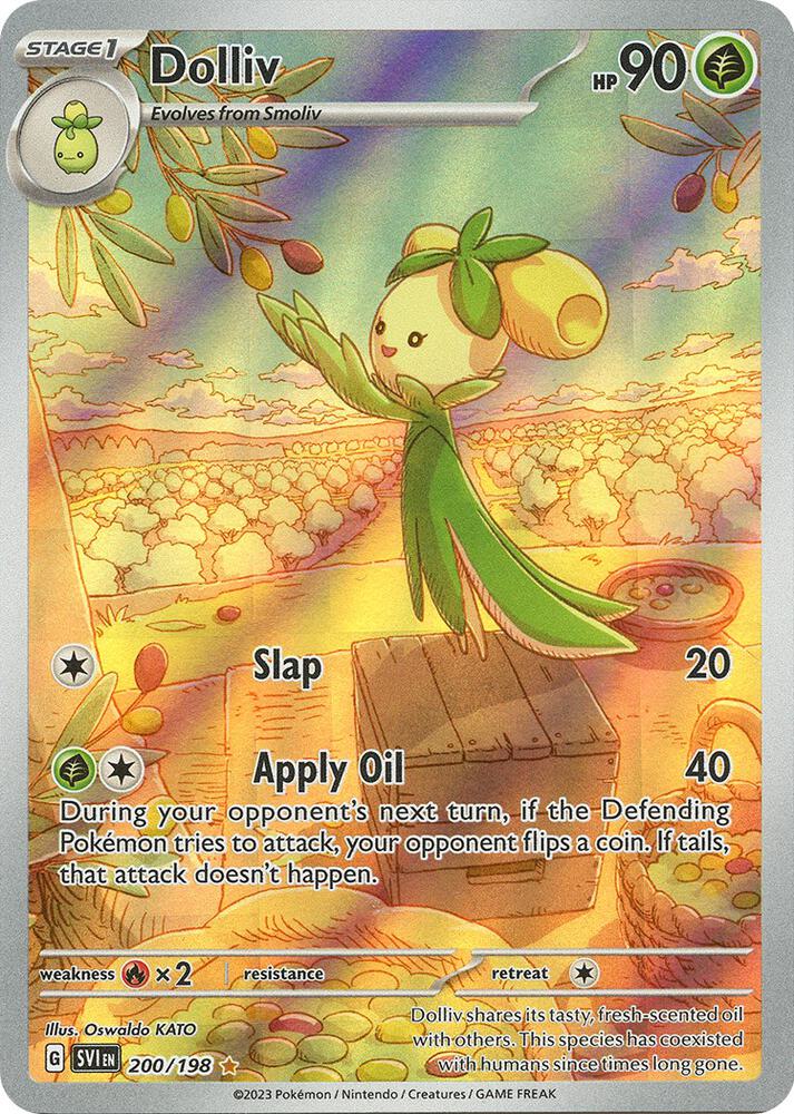 Dolliv 200/198 (SV01: Scarlet & Violet Base Set) - Holofoil