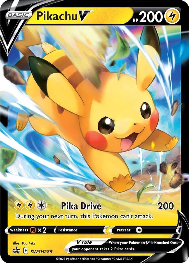 Pikachu V SWSH285 (SWSH: Sword & Shield Promo Cards) - Holofoil