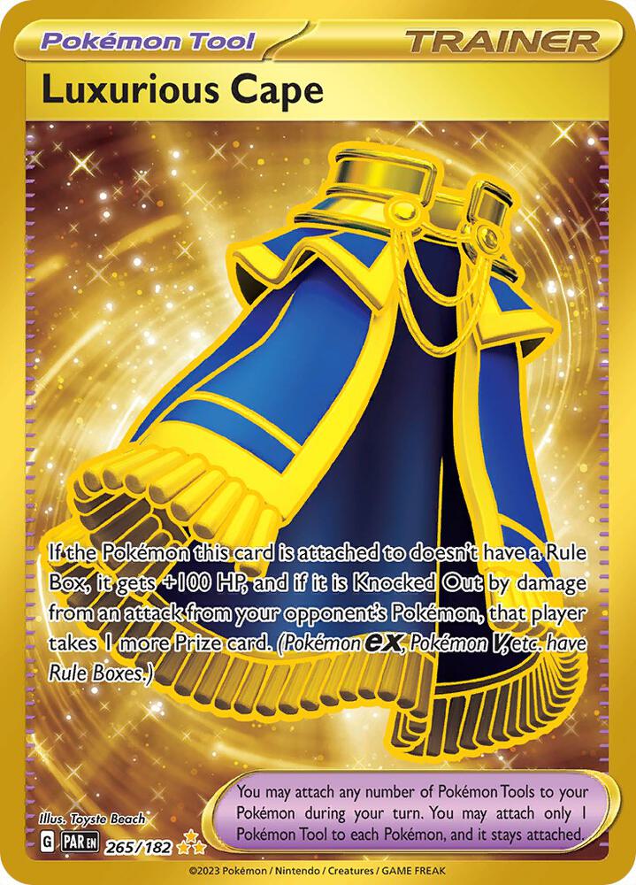 Luxurious Cape 265/182 (SV04: Paradox Rift) - Holofoil