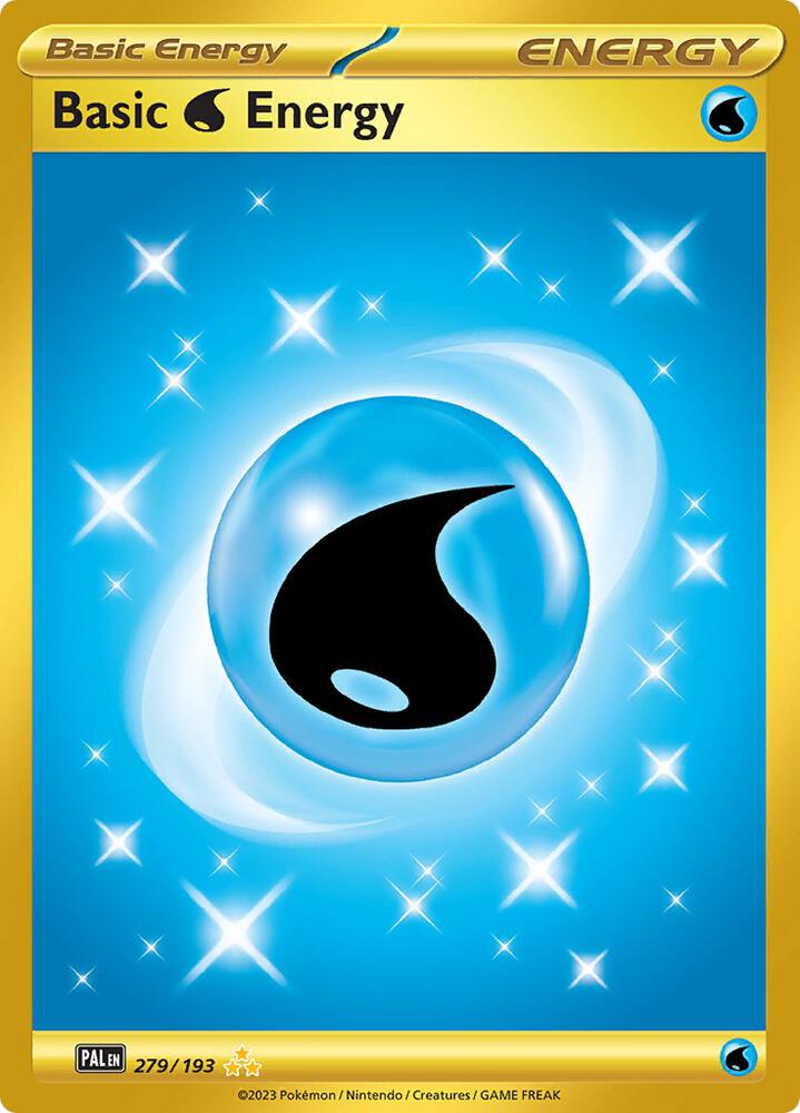 Basic Water Energy 279/193 (SV02: Paldea Evolved) - Holofoil