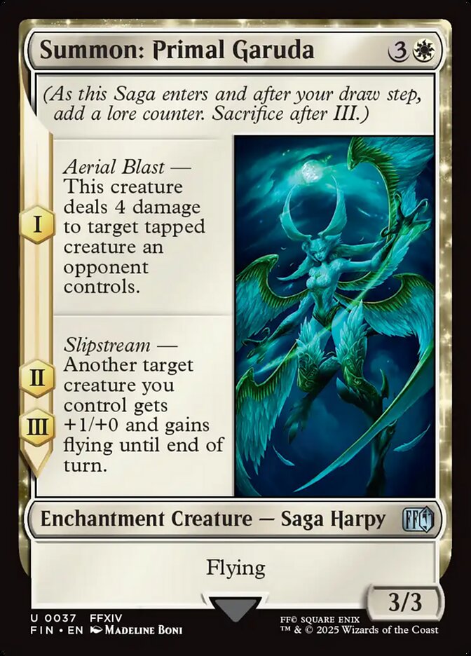 Summon: Primal Garuda 37 (FINAL FANTASY) - Foil