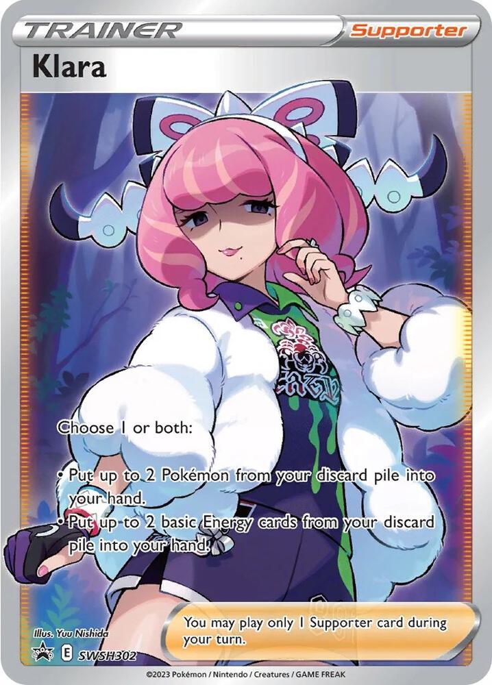 Klara SWSH302 (SWSH: Sword & Shield Promo Cards) - Holofoil