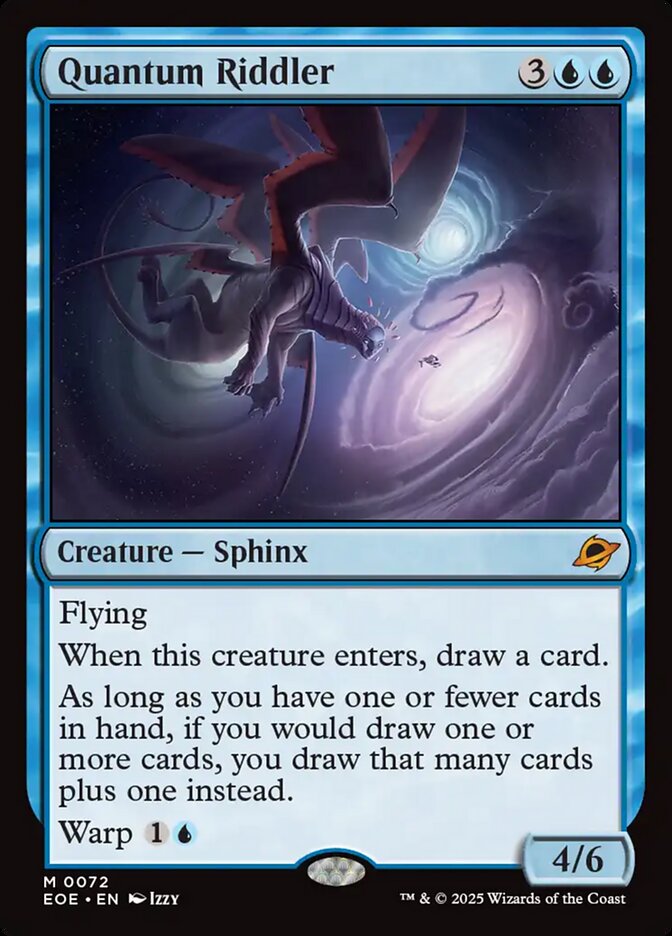 Quantum Riddler 72 (Edge of Eternities)