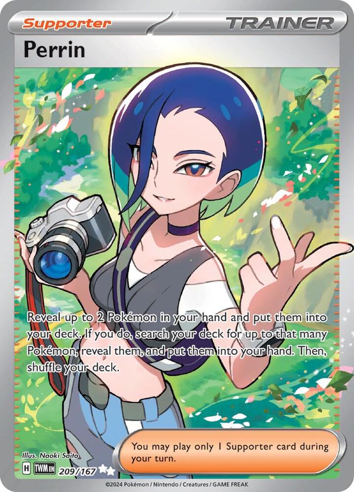 Perrin 209/167 (SV06: Twilight Masquerade) - Holofoil