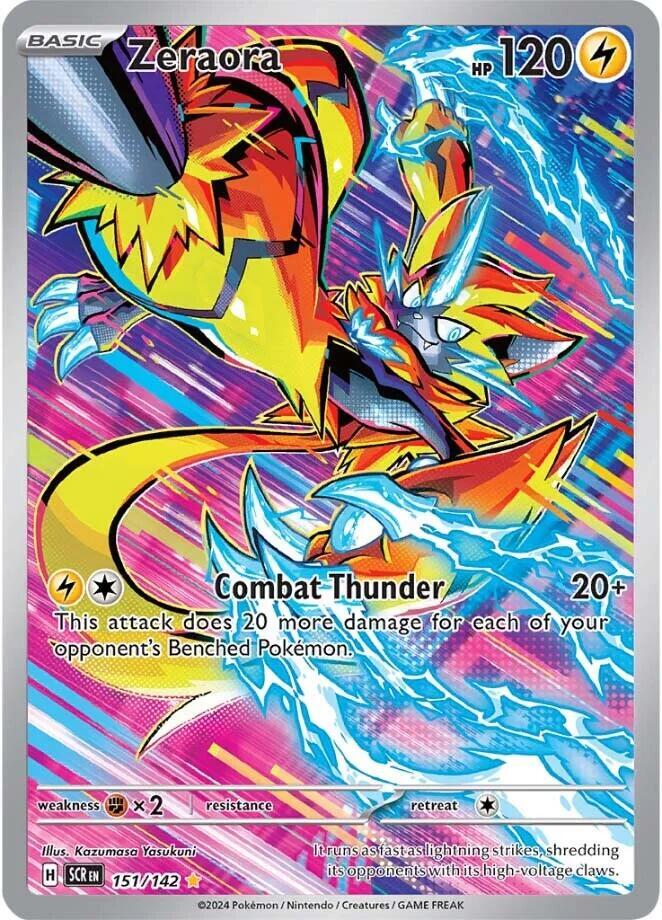 Zeraora 151/142 (SV07: Stellar Crown) - Holofoil