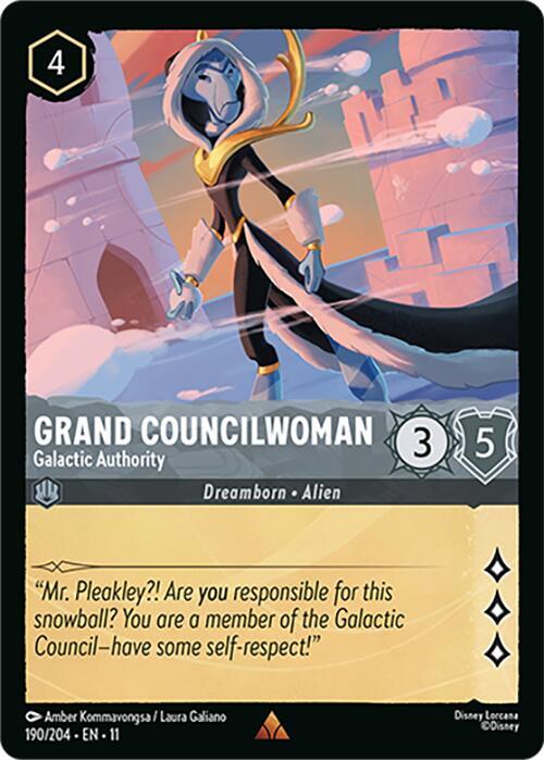 Grand Councilwoman, Galactic Authority 190/204 (Winterspell)