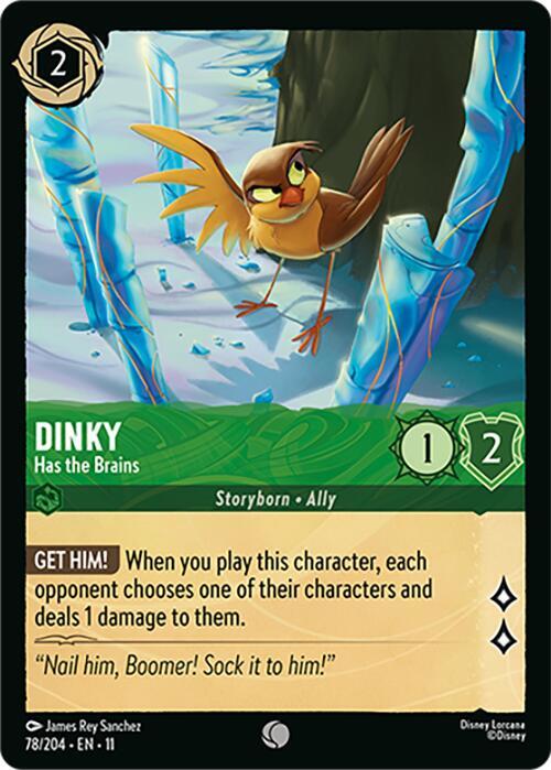 Dinky, Has the Brains 78/204 ()