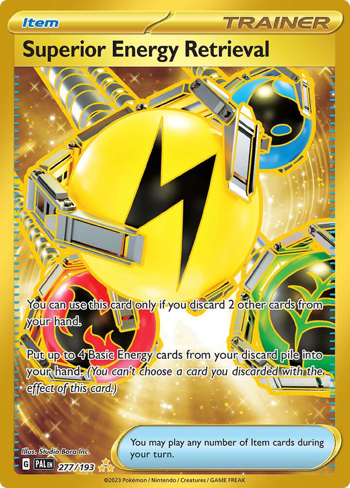 Superior Energy Retrieval 277/193 (SV02: Paldea Evolved) - Holofoil