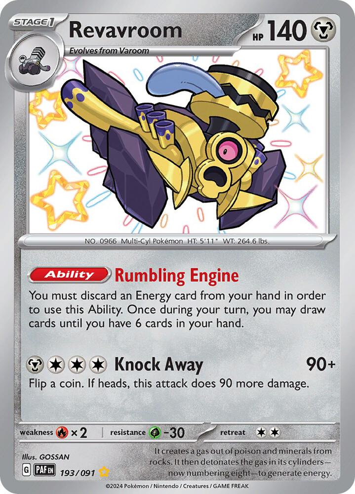 Revavroom 193/091 (SV: Paldean Fates) - Holofoil