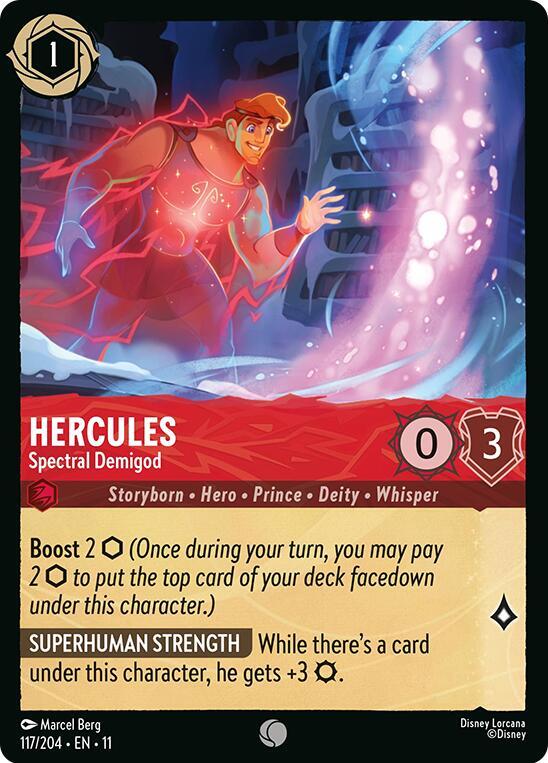 Hercules, Spectral Demigod 117/204 (Winterspell)