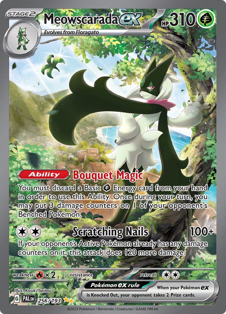 Meowscarada ex 256/193 (SV02: Paldea Evolved) - Holofoil