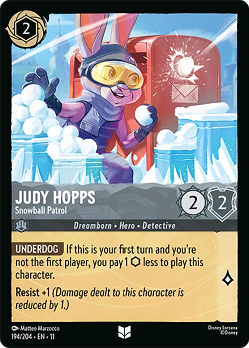 Judy Hopps, Snowball Patrol 194/204 ()