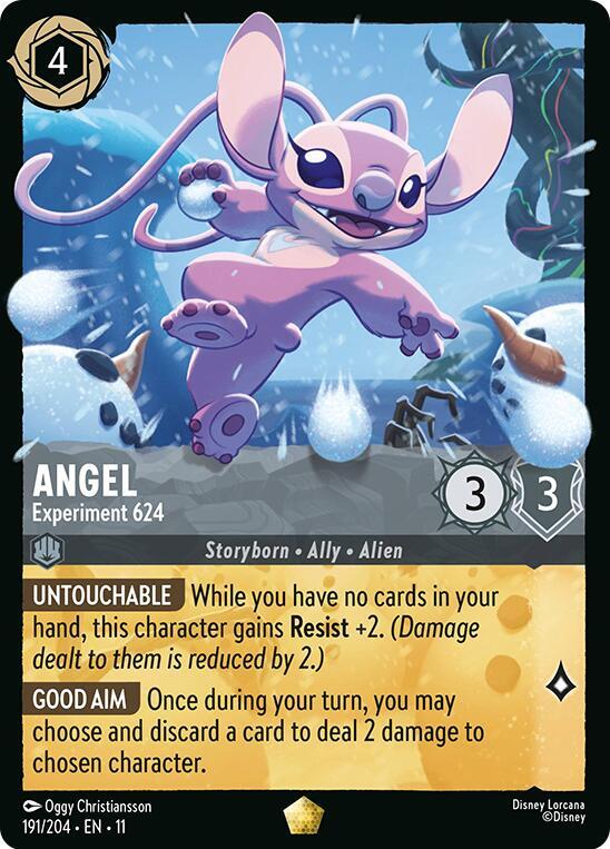 Angel, Experiment 624 191/204 (Winterspell)