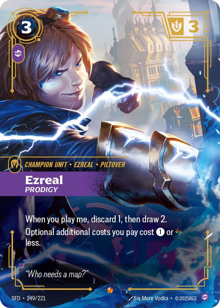 Ezreal - Prodigy 149/221 (Spiritforged) - Foil