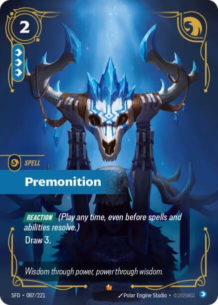 Premonition 87/221 (Spiritforged) - Foil