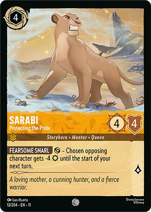 Sarabi, Protecting the Pride 12/204 () - Cold Foil