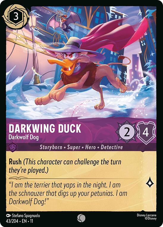 Darkwing Duck, Darkwolf Dog 43/204 (Winterspell)