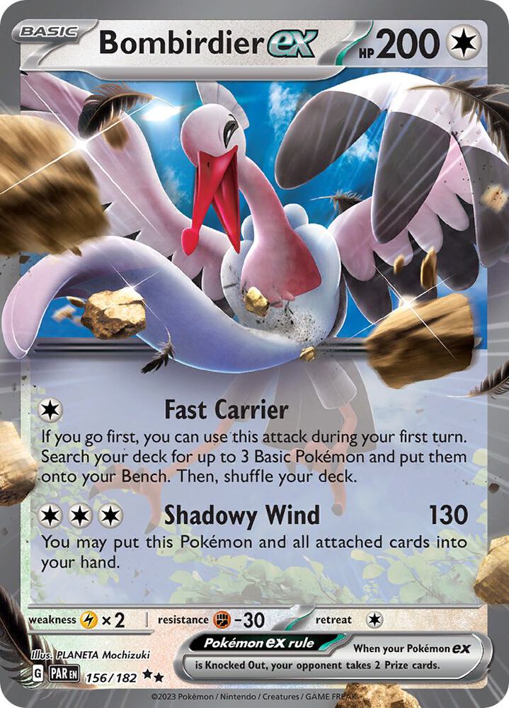 Bombirdier ex 156/182 (SV04: Paradox Rift) - Holofoil