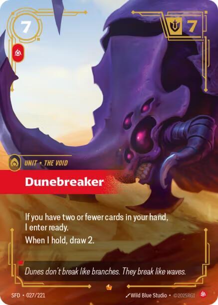 Dunebreaker 27/221 (Spiritforged) - Foil