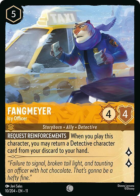 Fangmeyer, Icy Officer 10/204 (Winterspell)