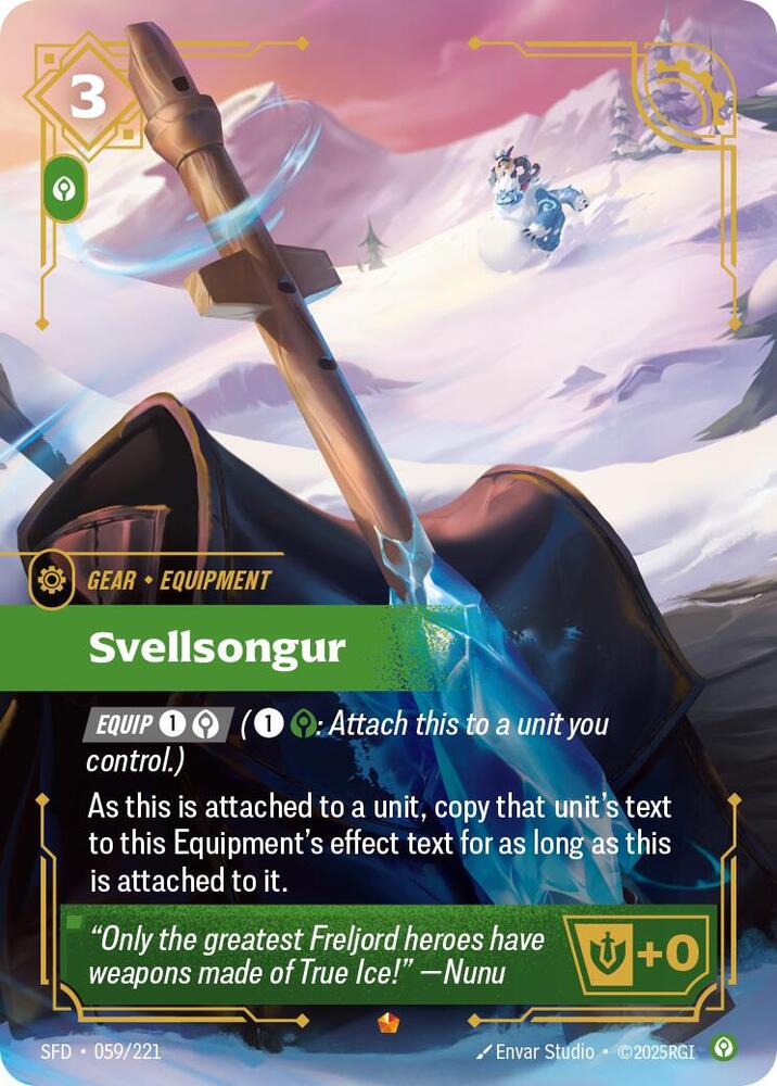 Svellsongur 59/221 (Spiritforged) - Foil