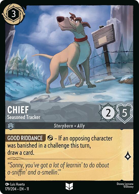Chief, Seasoned Tracker 179/204 (Winterspell)