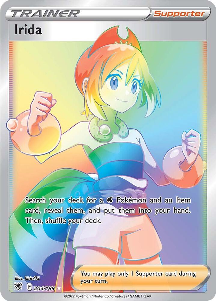 Irida Secret 204/189 (SWSH10: Astral Radiance) - Holofoil