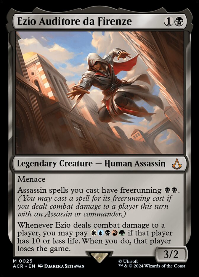 Ezio Auditore da Firenze 25 (Universes Beyond: Assassin's Creed)