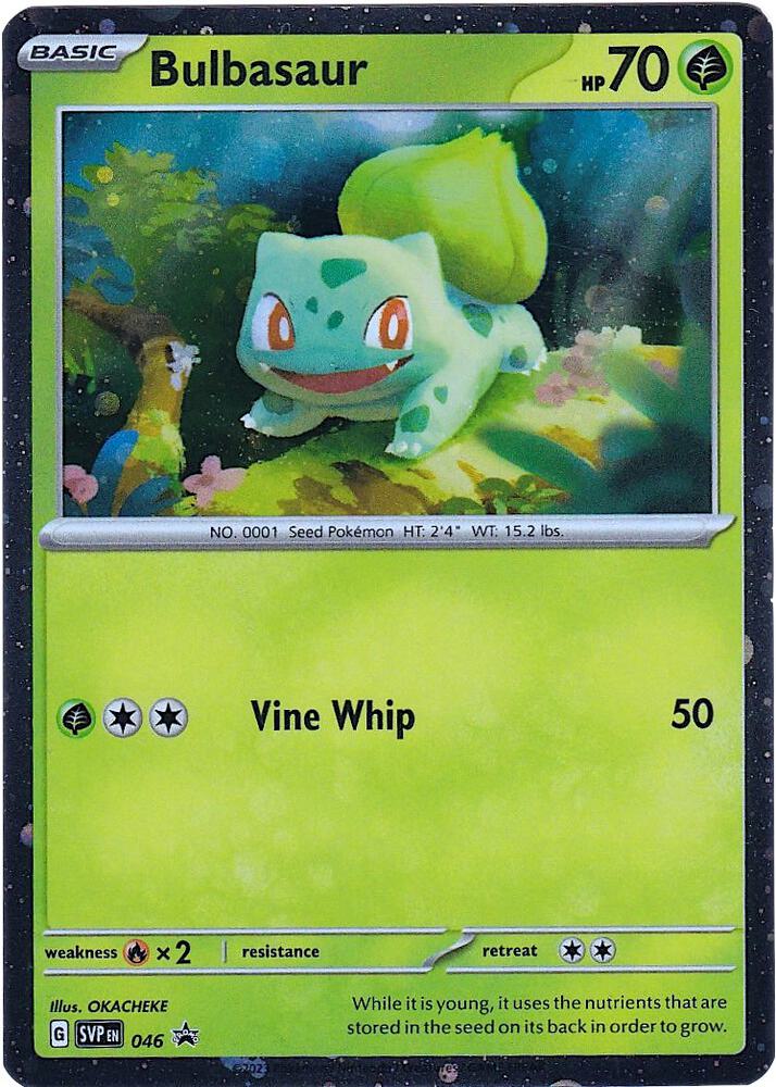 Bulbasaur 046 (SV: Scarlet & Violet Promo Cards) - Cosmo Holofoil