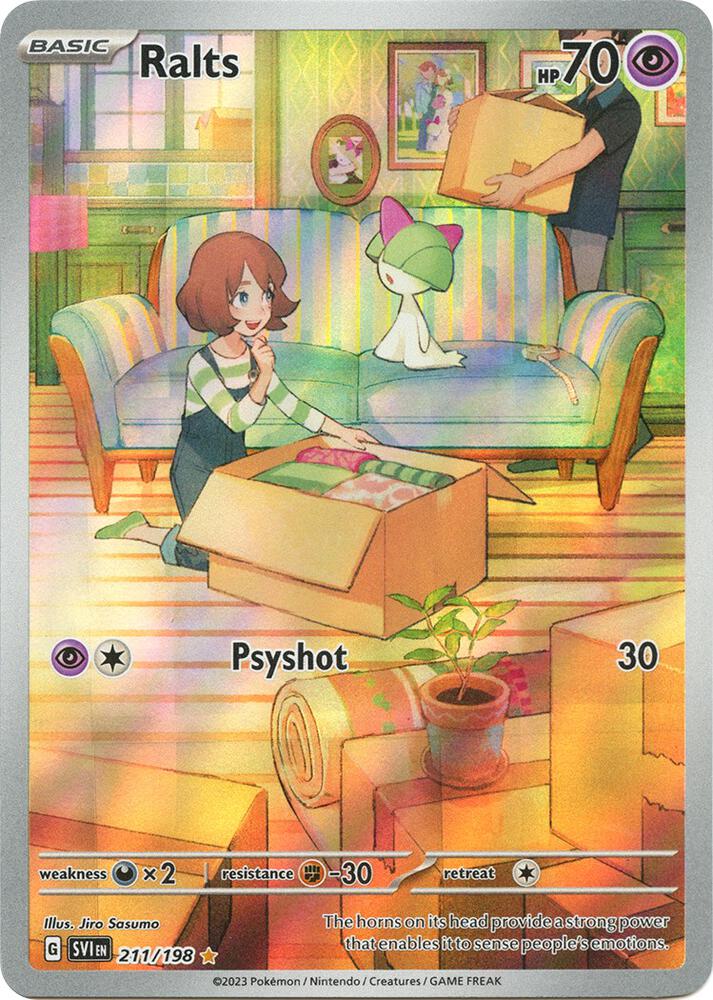 Ralts 211/198 (SV01: Scarlet & Violet Base Set) - Holofoil