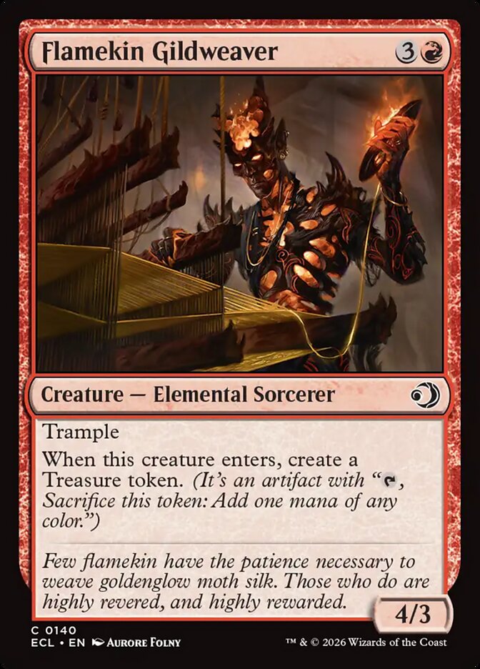 Flamekin Gildweaver 140 (Lorwyn Eclipsed)