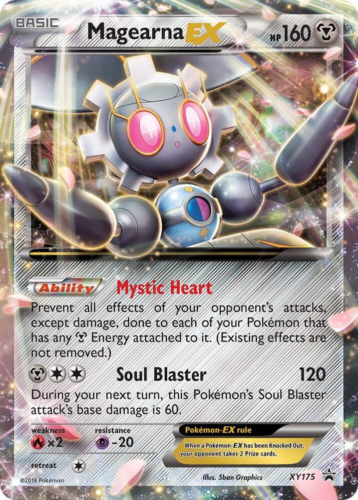Magearna EX XY175 (XY Promos) - Holofoil