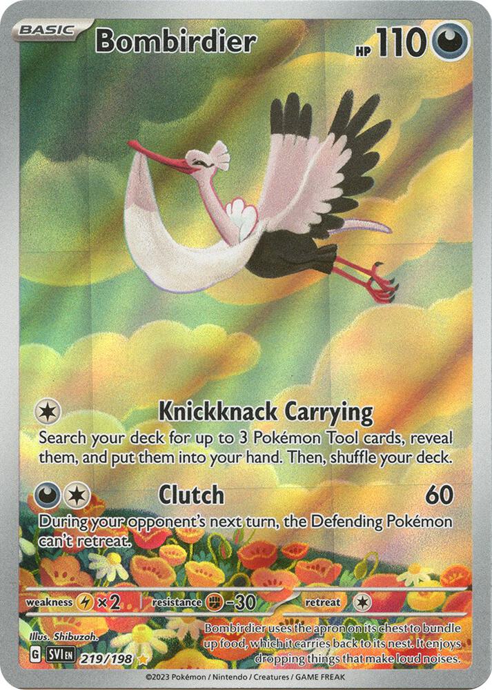 Bombirdier 219/198 (SV01: Scarlet & Violet Base Set) - Holofoil