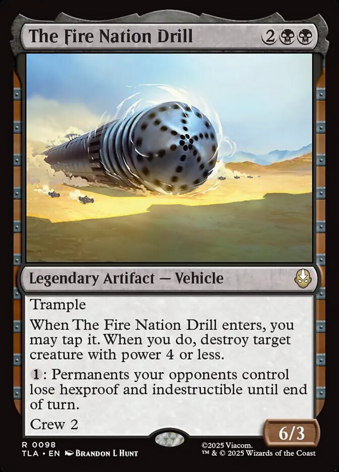 The Fire Nation Drill 98/286 (Avatar: The Last Airbender) - Foil